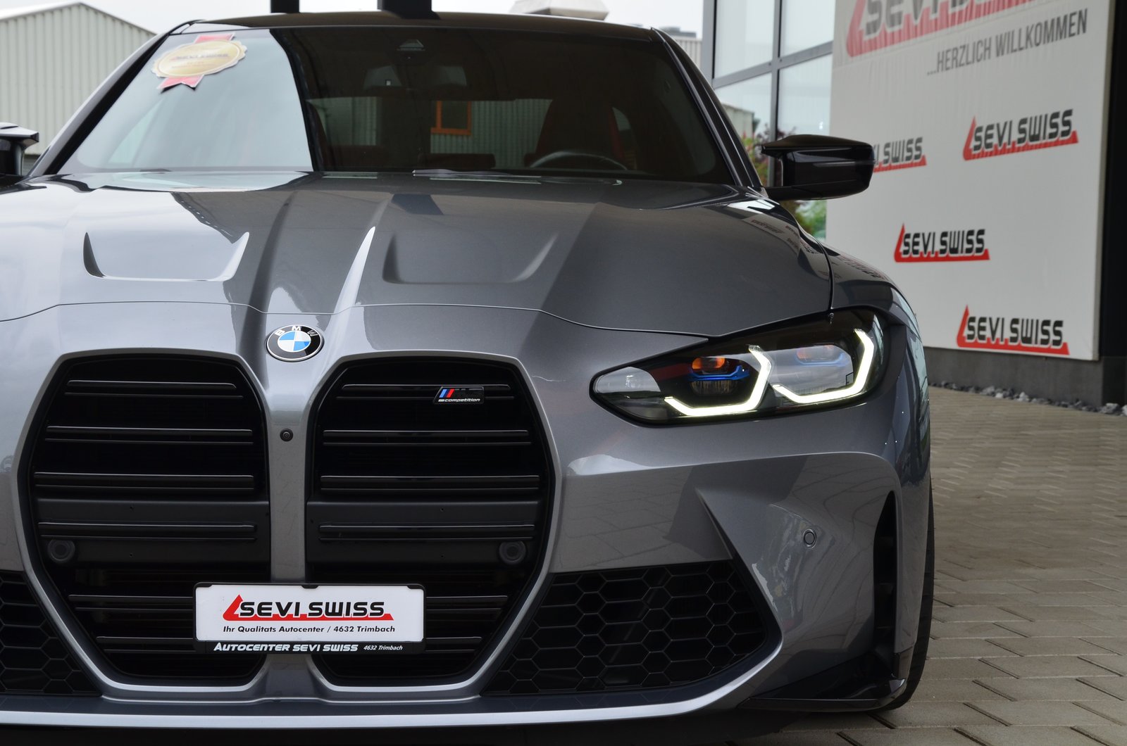 BMW M3 Competition*Skyscraper Grau*Ab MFK,1 Jahr oder 20000k, Benzin, Occasion / Gebraucht, Automatik - 4