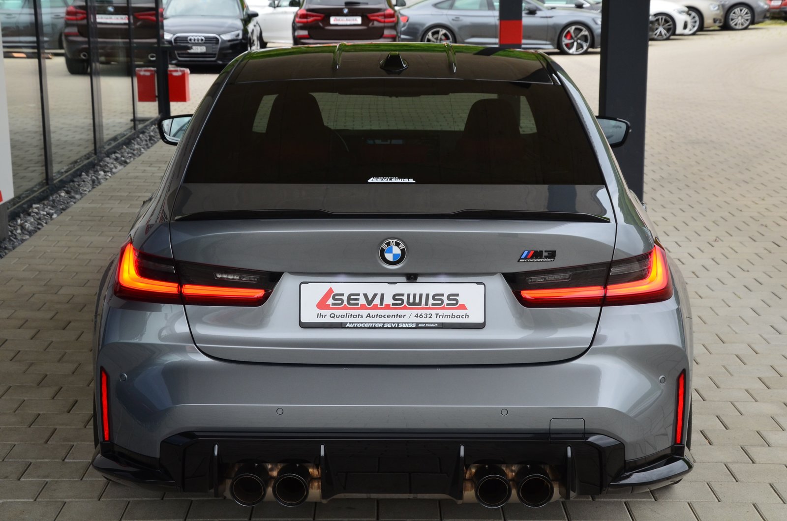 BMW M3 Competition*Skyscraper Grau*Ab MFK,1 Jahr oder 20000k, Benzin, Occasion / Gebraucht, Automatik - 7