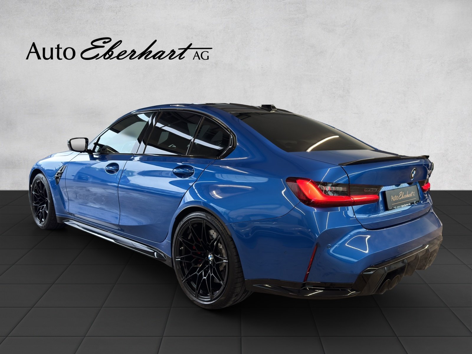 BMW M3 Competition M LCI Saphirblau, Essence, Occasion / Utilisé, Automatique - 2
