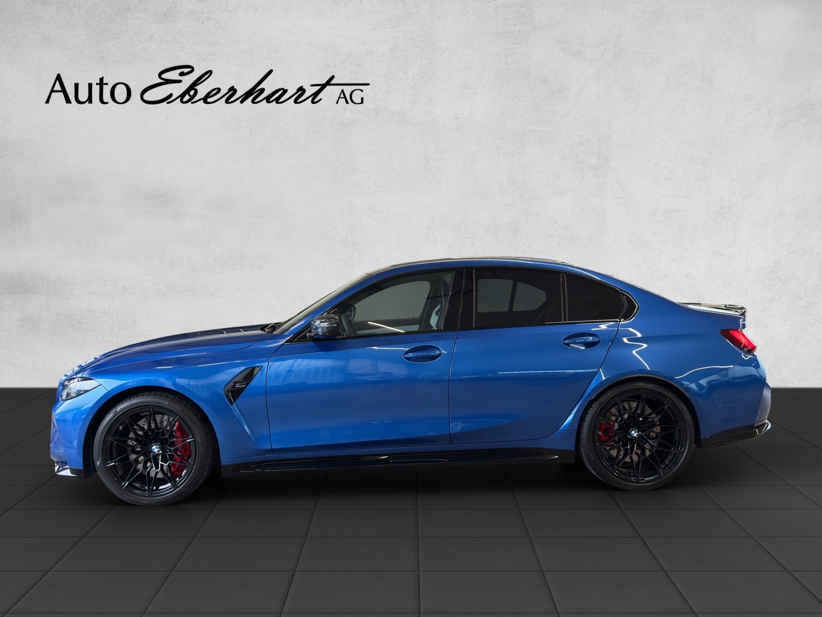BMW M3 Competition M LCI Saphirblau, Essence, Occasion / Utilisé, Automatique - 3