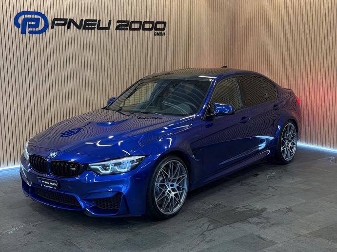 BMW M3 Competition Drivelogic *San Marino Blau*, Benzin, Occasion / Gebraucht, Automatik