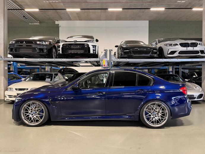 BMW M3 Competition Drivelogic *Tanzanite-Grail*, Petrol, Second hand / Used, Automatic