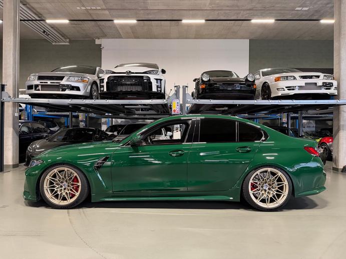 BMW M3 Competition M *Ind. Irish racing green*, Essence, Occasion / Utilisé, Automatique