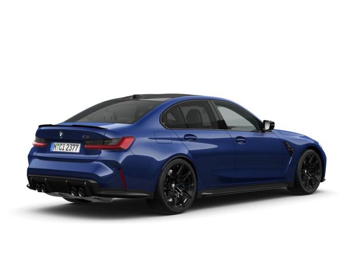BMW M3 Competition M M Portimao Blau metallic *1.9-LE, Petrol, Ex-demonstrator, Automatic