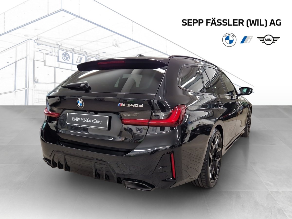 BMW M340d 48V Touring Steptronic M Sport Pro, Hybride Léger Diesel/Électricité, Voiture nouvelle, Automatique - 2