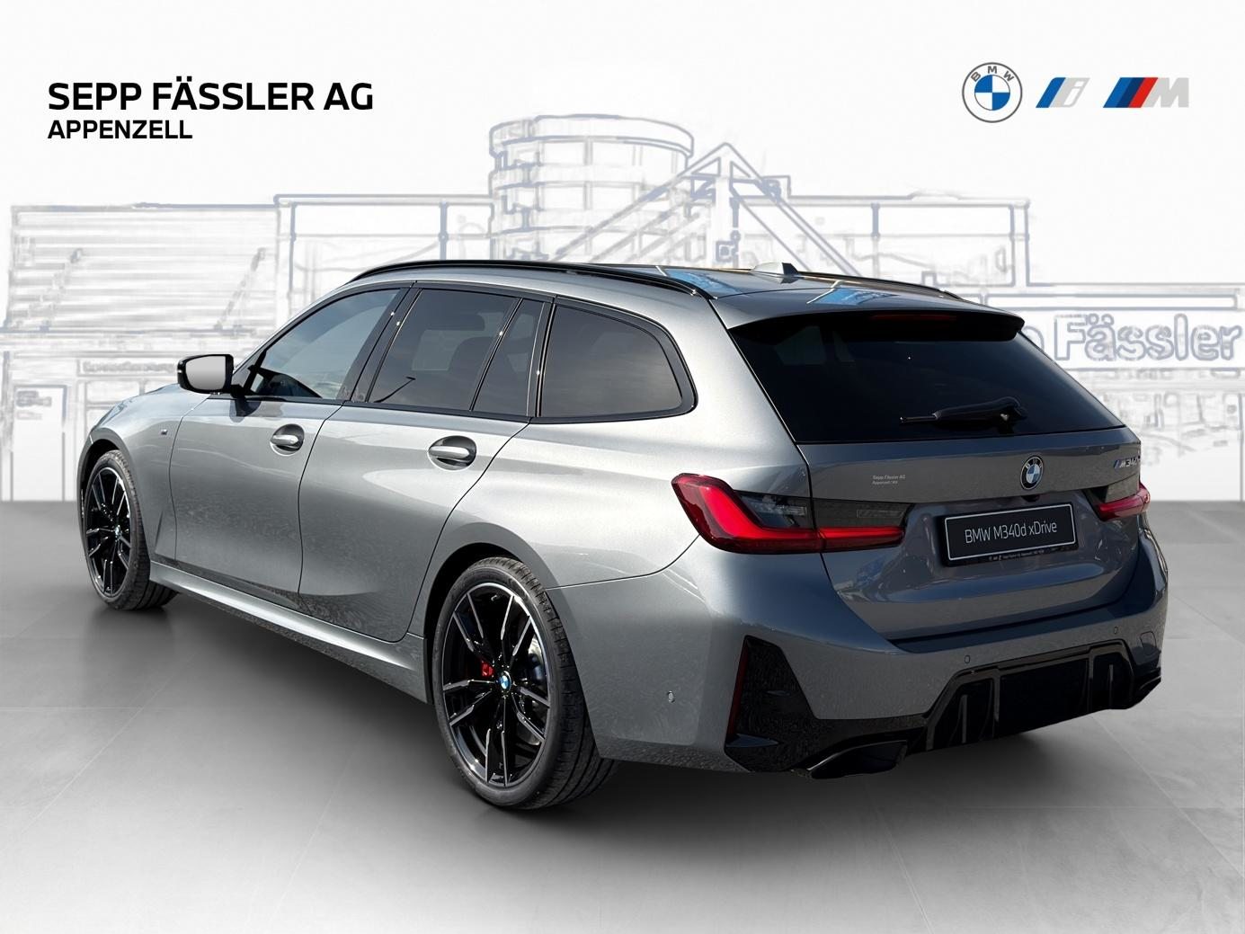 BMW M340d xDrive Touring, Hybride Leggero Diesel/Elettrica, Auto nuove, Automatico - 3