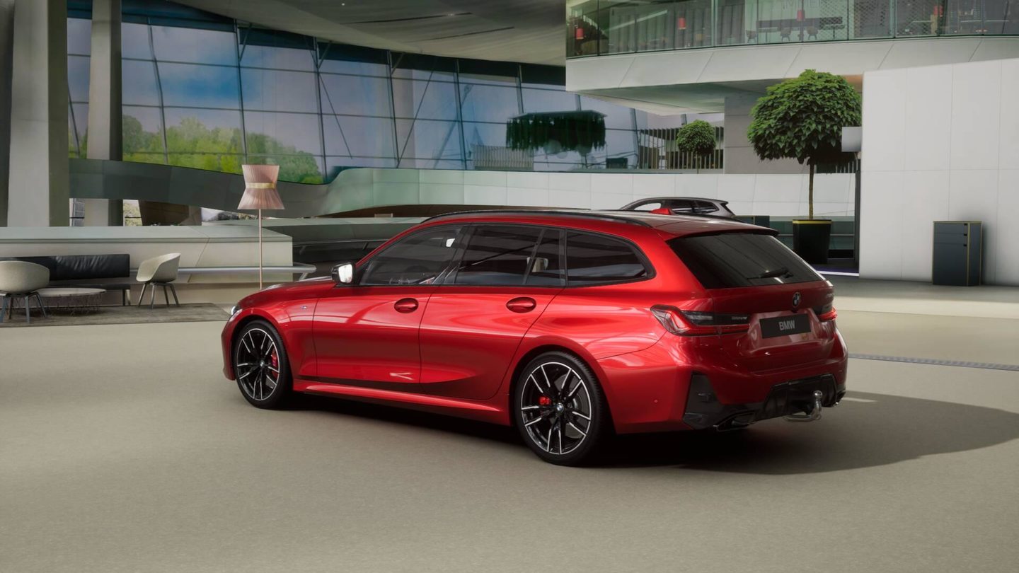 BMW M340d xDrive Touring, Hybride Léger Diesel/Électricité, Voiture nouvelle, Automatique - 2