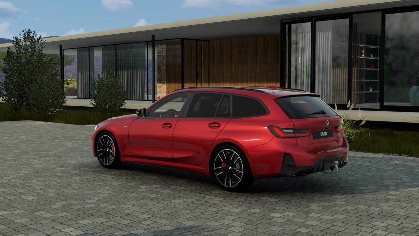 BMW M340d xDrive Touring, Hybride Léger Diesel/Électricité, Voiture nouvelle, Automatique - 2