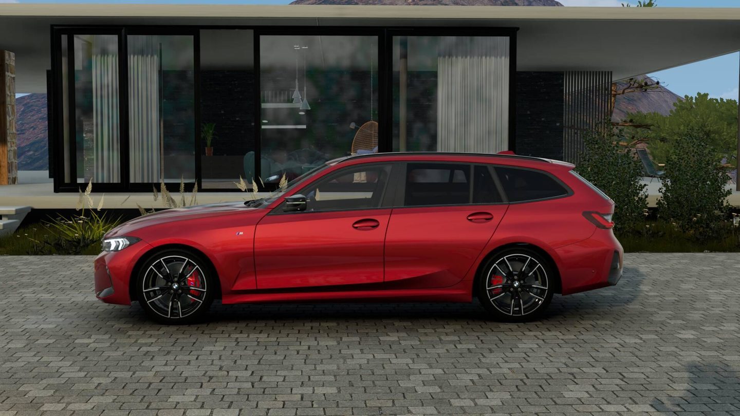 BMW M340d xDrive Touring, Hybride Léger Diesel/Électricité, Voiture nouvelle, Automatique - 4