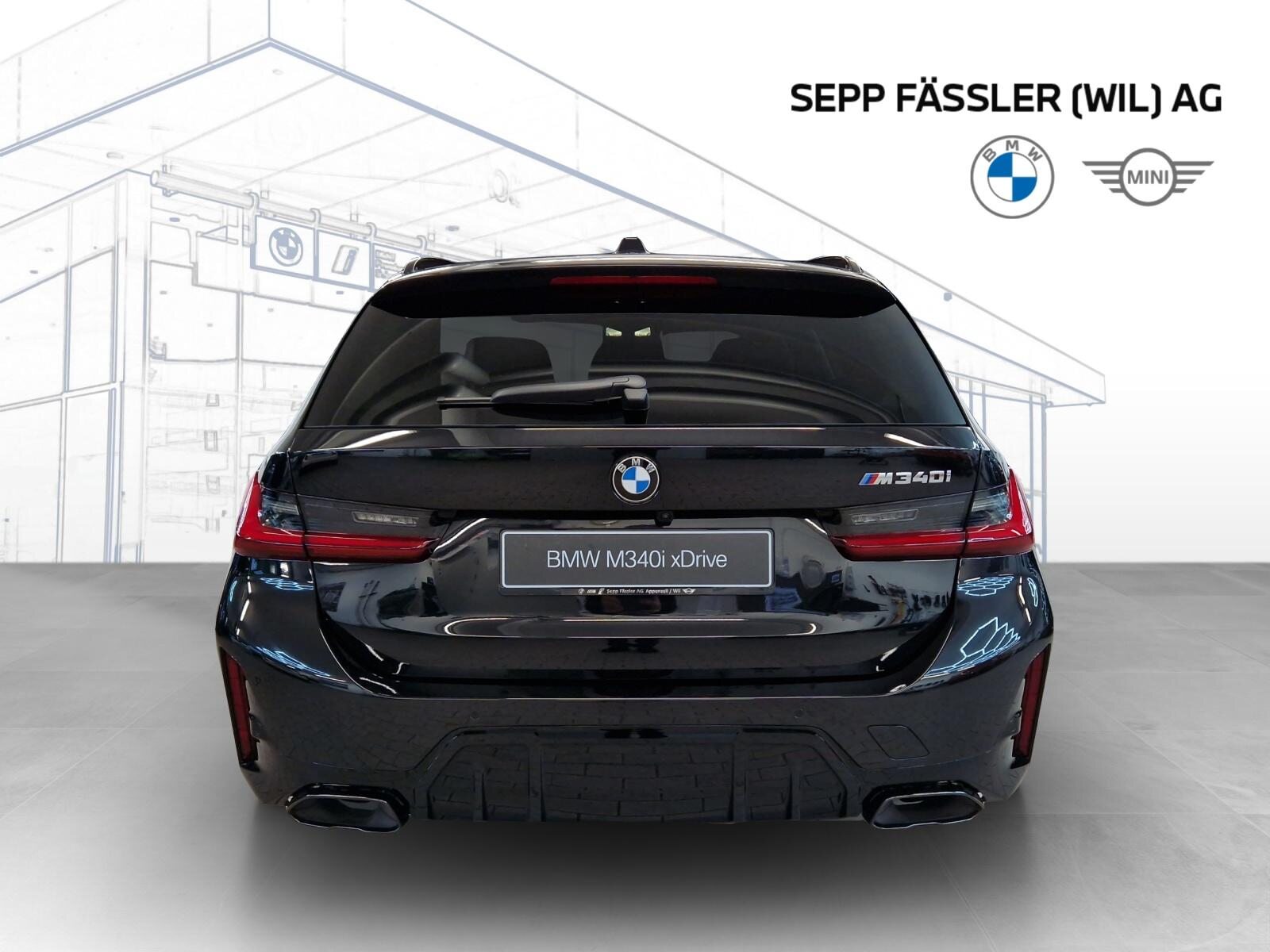 BMW M340i xDrive Touring M Sport Pro, Hybride Leggero Benzina/Elettrica, Auto nuove, Automatico - 4