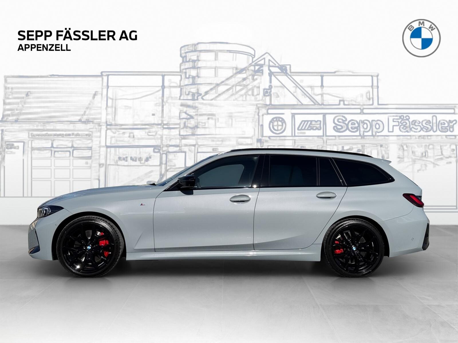 BMW M340i xDrive Touring M Sport Pro, Hybride Léger Essence/Électricité, Voiture nouvelle, Automatique - 2