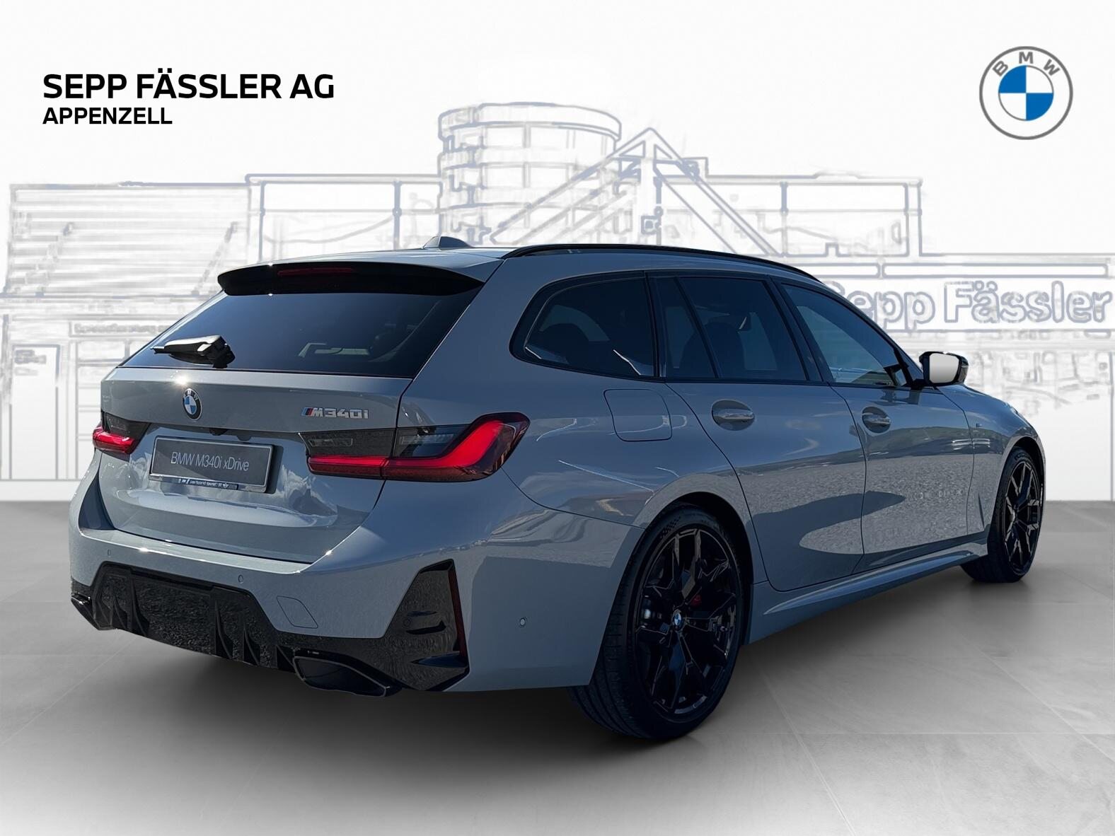 BMW M340i xDrive Touring M Sport Pro, Hybride Léger Essence/Électricité, Voiture nouvelle, Automatique - 5