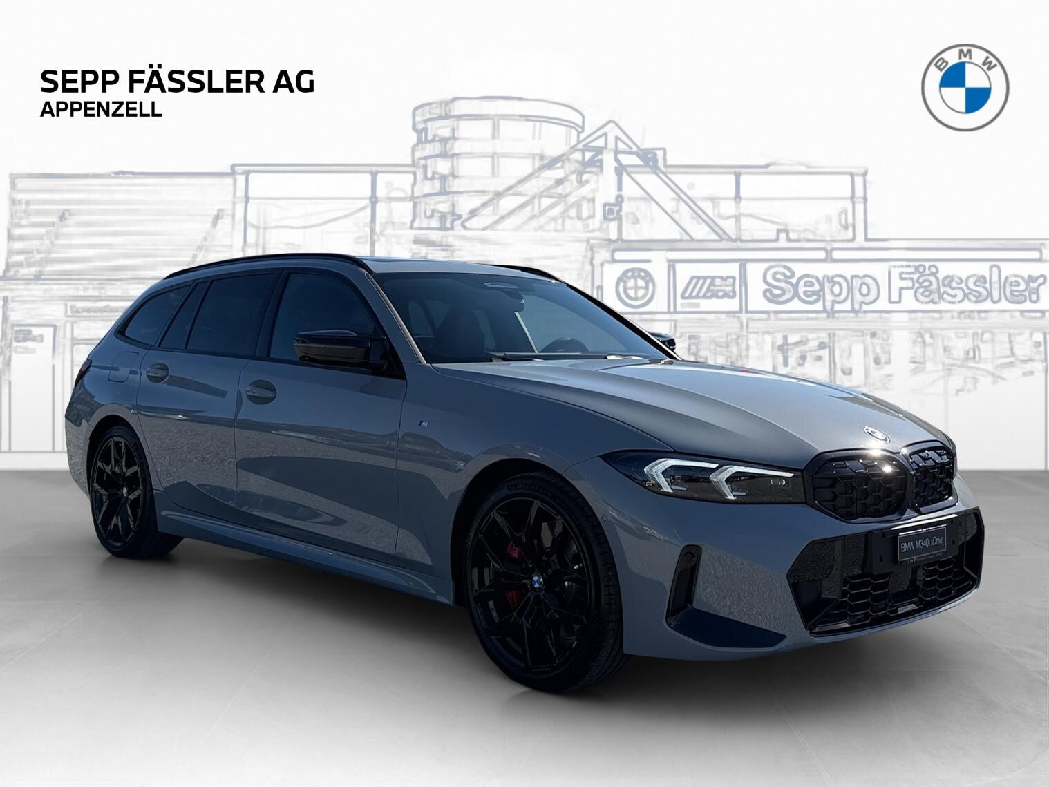 BMW M340i xDrive Touring M Sport Pro, Hybride Léger Essence/Électricité, Voiture nouvelle, Automatique - 7