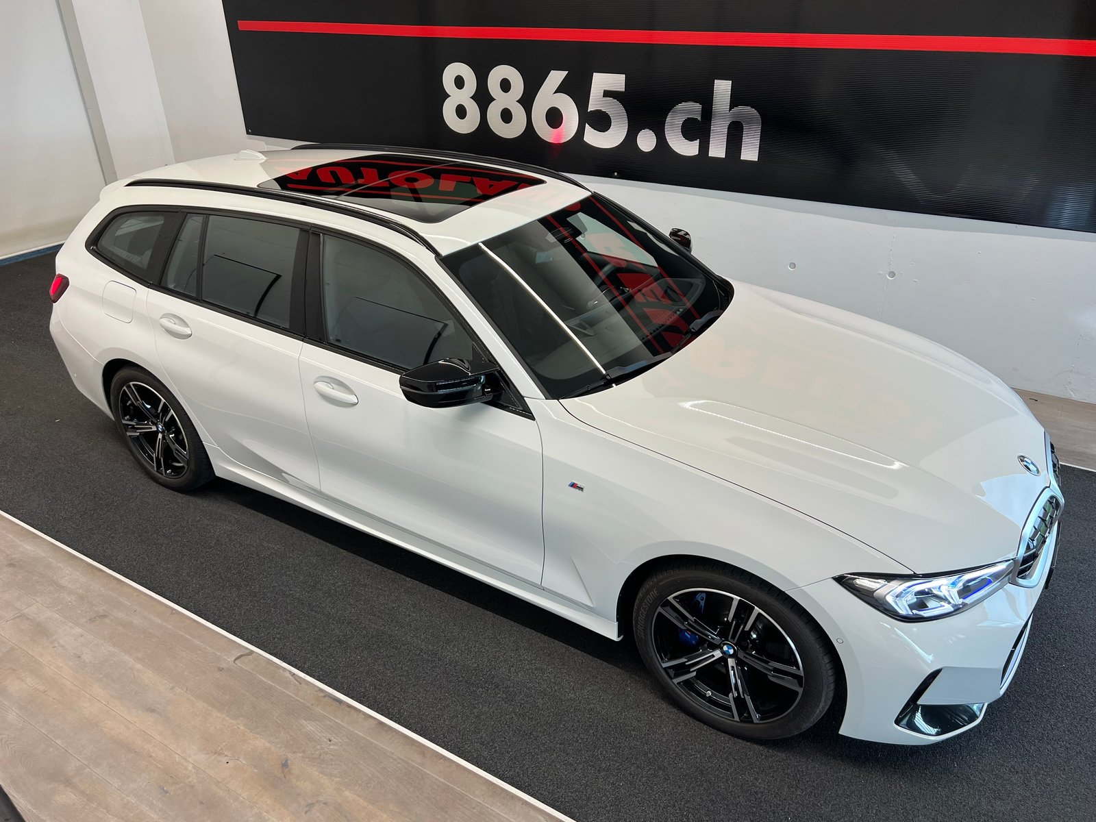 BMW M340d 48V Touring Steptronic, Mild-Hybrid Diesel/Elektro, Occasion / Gebraucht, Automatik - 4
