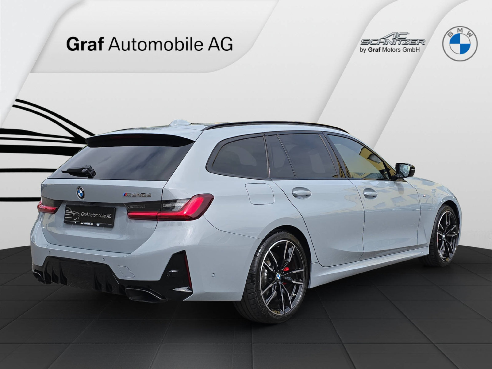 BMW M340d Touring ** 5 Jahre GARANTIE // Neupreis 109'450 CHF *, Hybride Léger Diesel/Électricité, Occasion / Utilisé, Automatique - 4