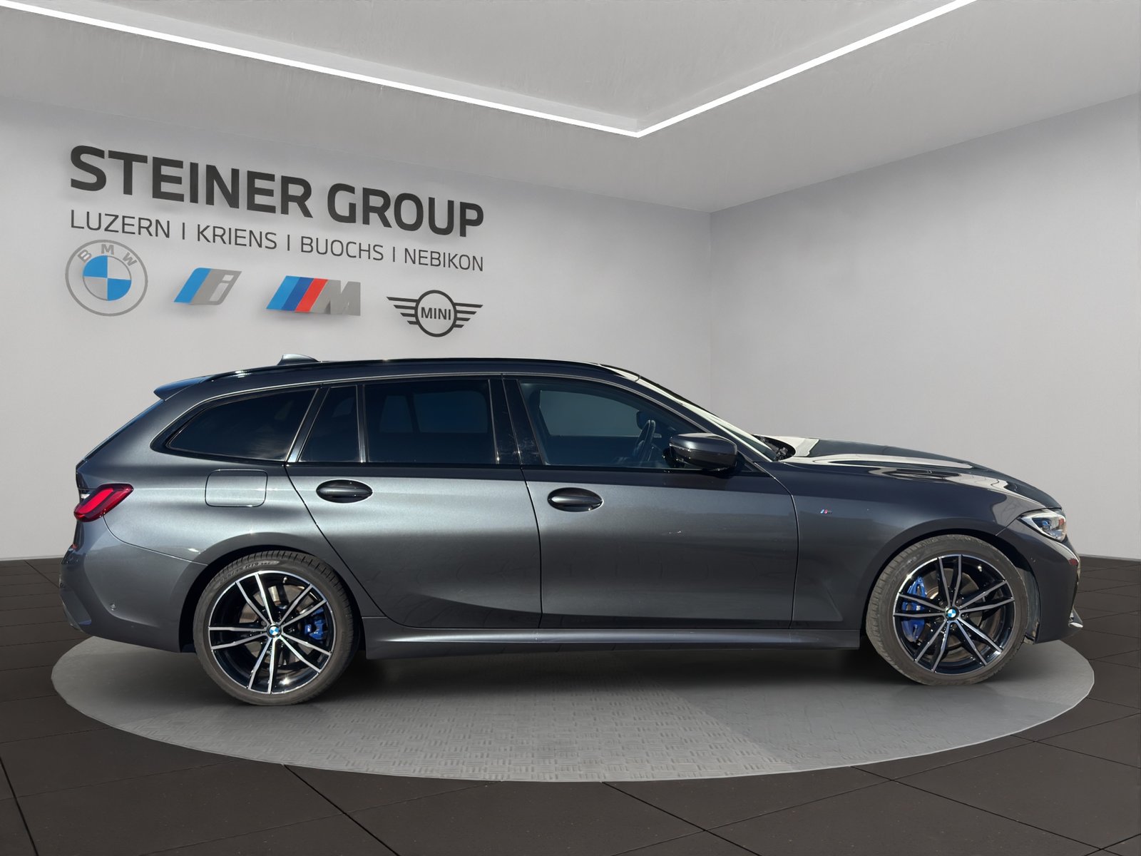 BMW M340d 48V Touring Steptronic Sport, Hybride Léger Diesel/Électricité, Occasion / Utilisé, Automatique - 4