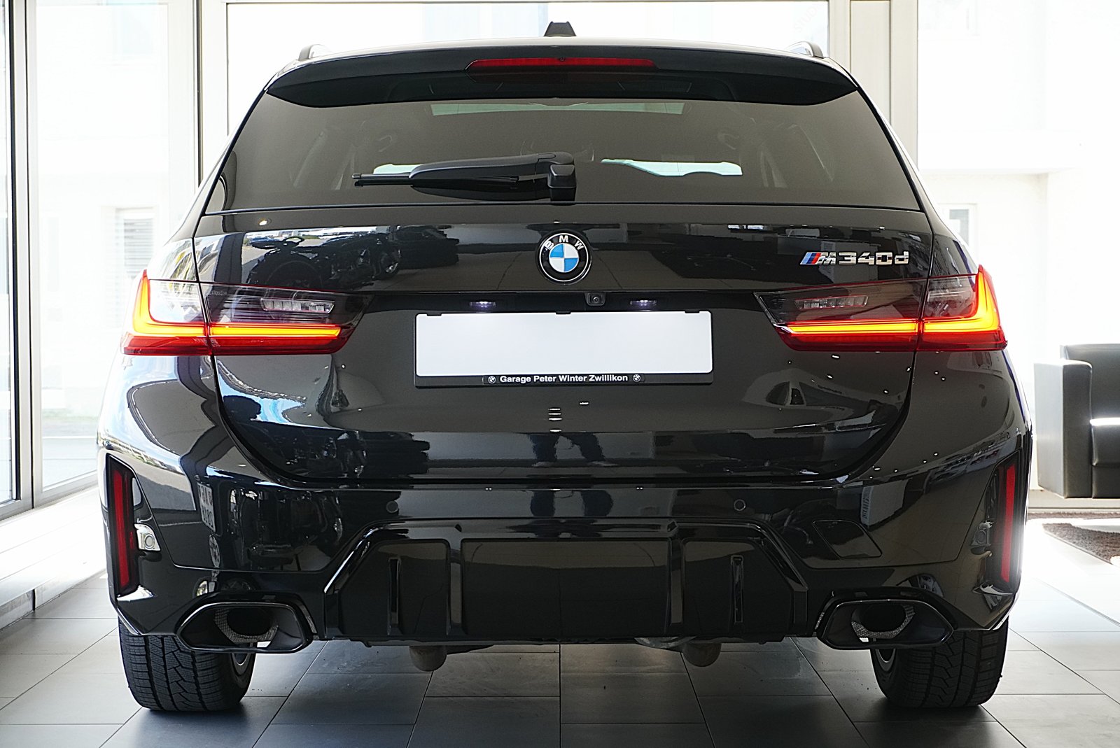 BMW M340d 48V Touring Steptronic M Sport Pro, Hybride Léger Diesel/Électricité, Occasion / Utilisé, Automatique - 7