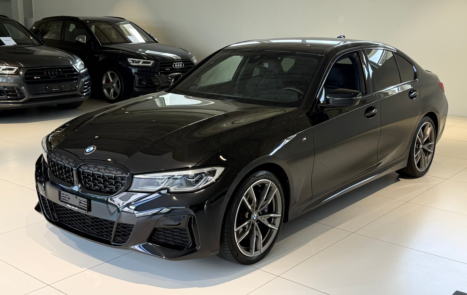 BMW M340d 48V Steptronic Sport***M-PACKET***ALL-BLACK, Mild-Hybrid Diesel/Elektro, Occasion / Gebraucht, Automatik - 4