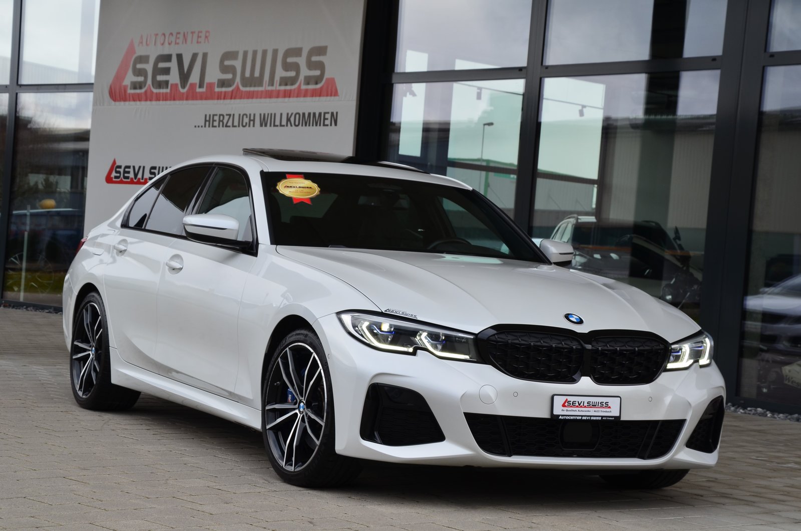BMW M340d 48V Steptronic M-Sport*Frisch ab MFK,1 Jahr, Mild-Hybrid Diesel/Elektro, Occasion / Gebraucht, Automatik - 2