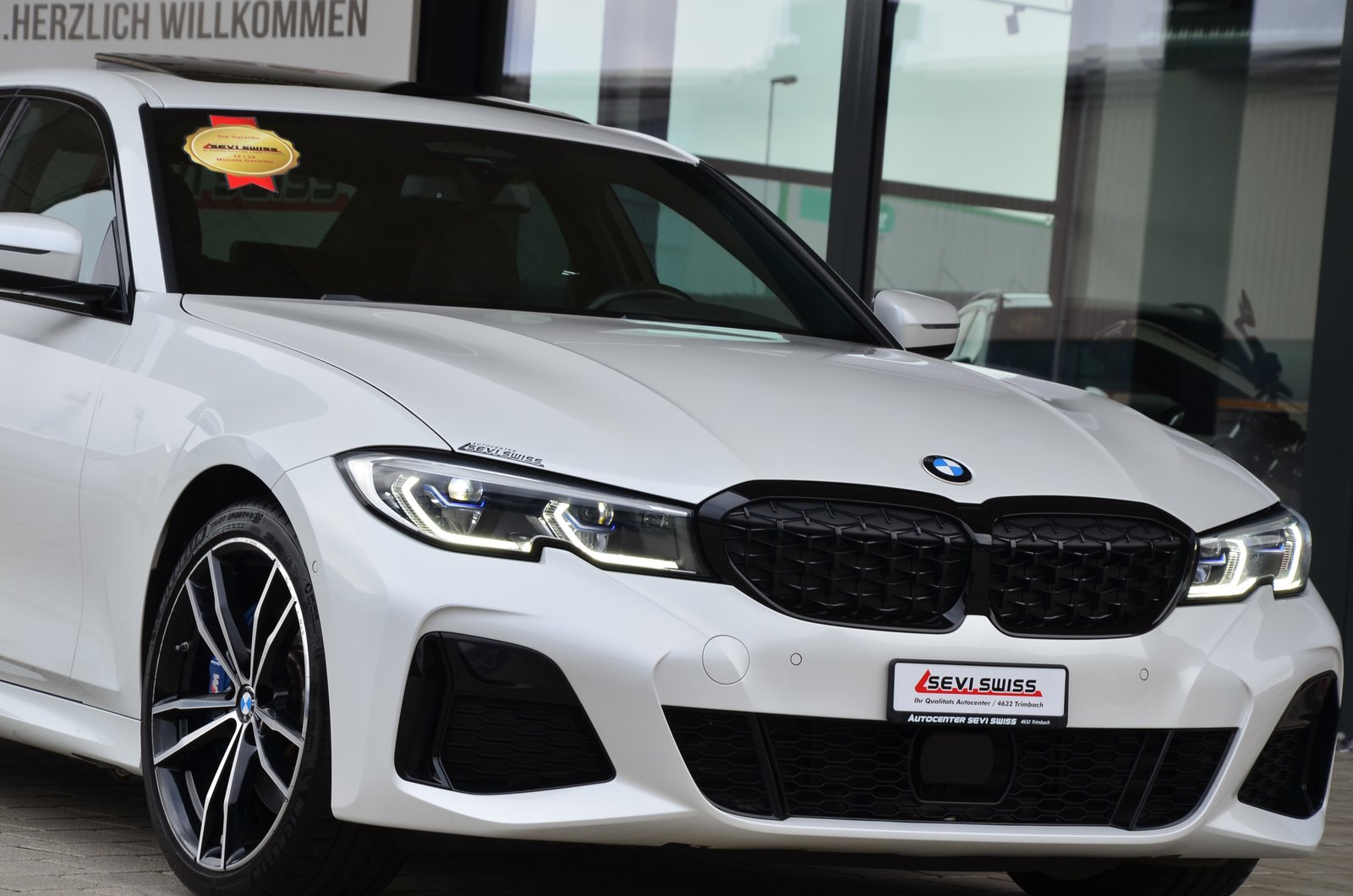 BMW M340d 48V Steptronic M-Sport*Frisch ab MFK,1 Jahr, Mild-Hybrid Diesel/Elektro, Occasion / Gebraucht, Automatik - 3