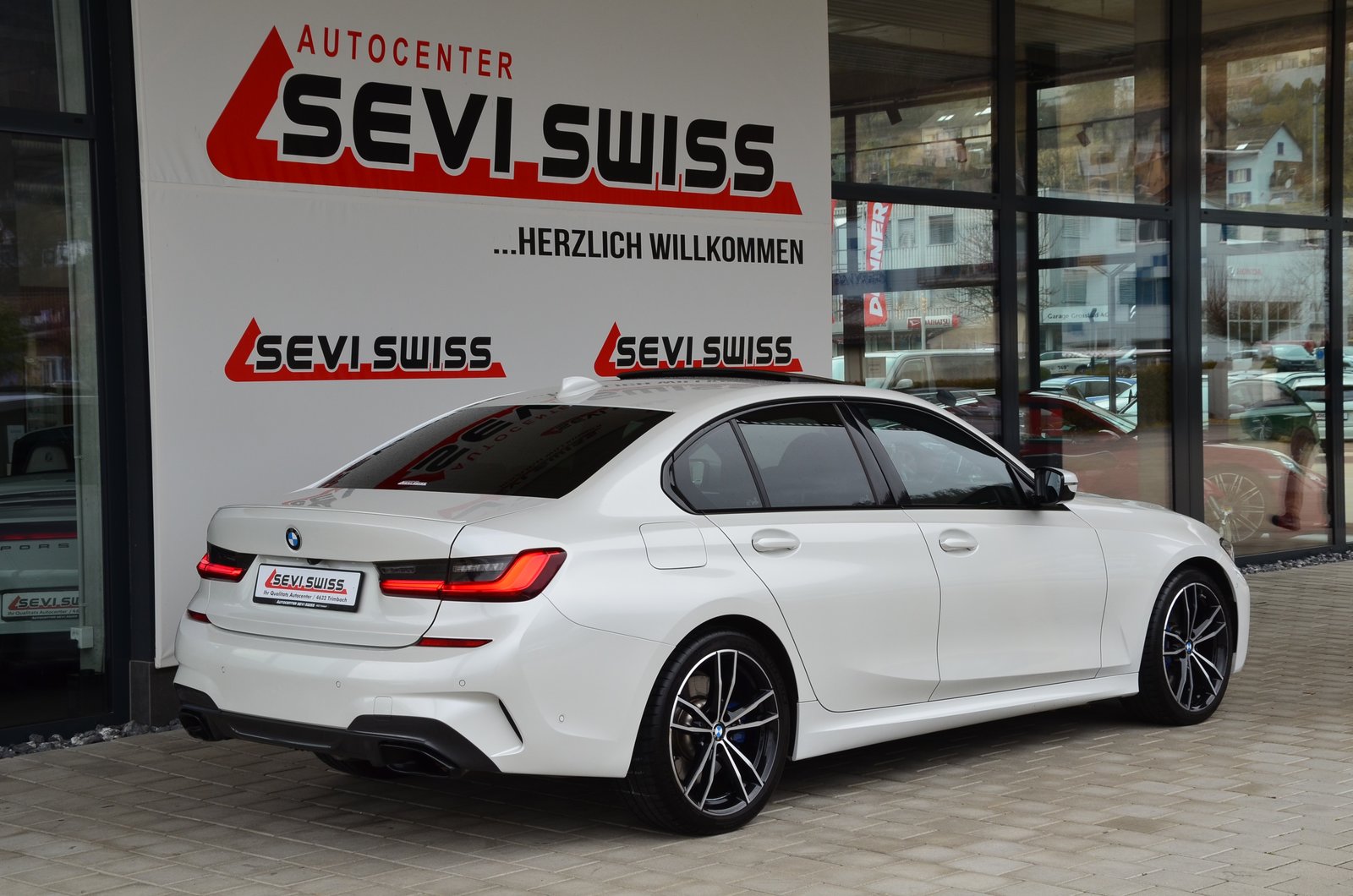 BMW M340d 48V Steptronic M-Sport*Frisch ab MFK,1 Jahr, Mild-Hybrid Diesel/Elektro, Occasion / Gebraucht, Automatik - 6