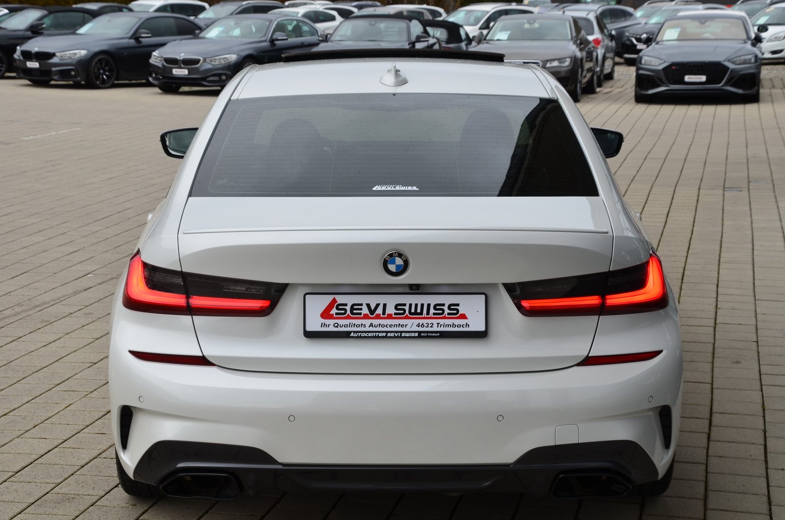 BMW M340d 48V Steptronic M-Sport*Frisch ab MFK,1 Jahr, Mild-Hybrid Diesel/Elektro, Occasion / Gebraucht, Automatik - 7