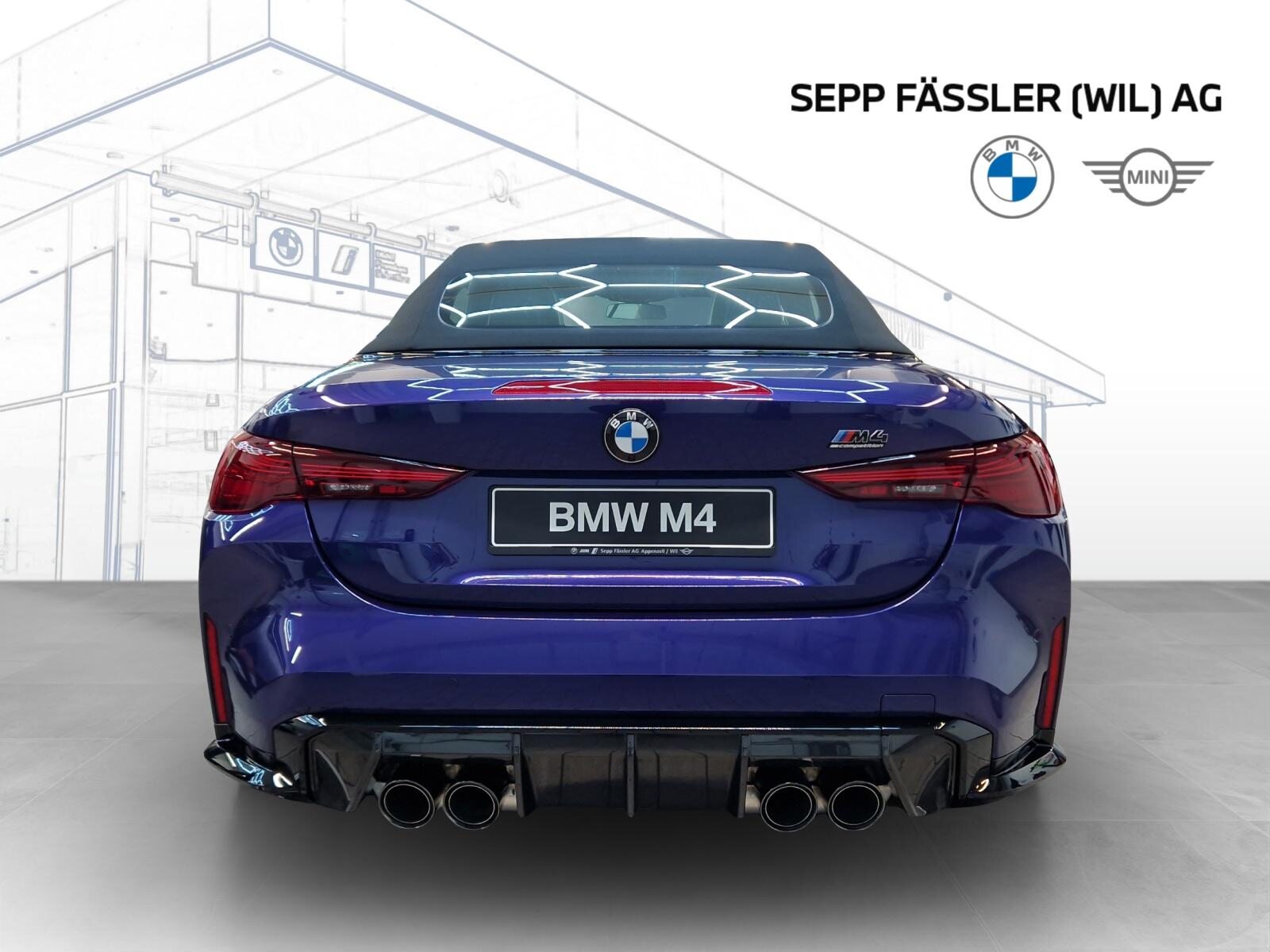 BMW M4 Competition M xDrive Cabrio, Benzin, Neuwagen, Automatik - 4