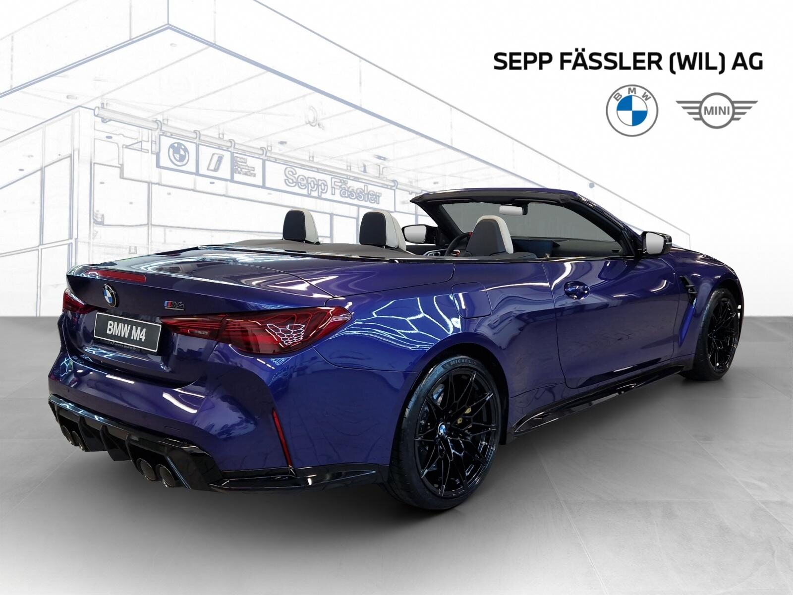 BMW M4 Competition M xDrive Cabrio, Benzin, Neuwagen, Automatik - 5