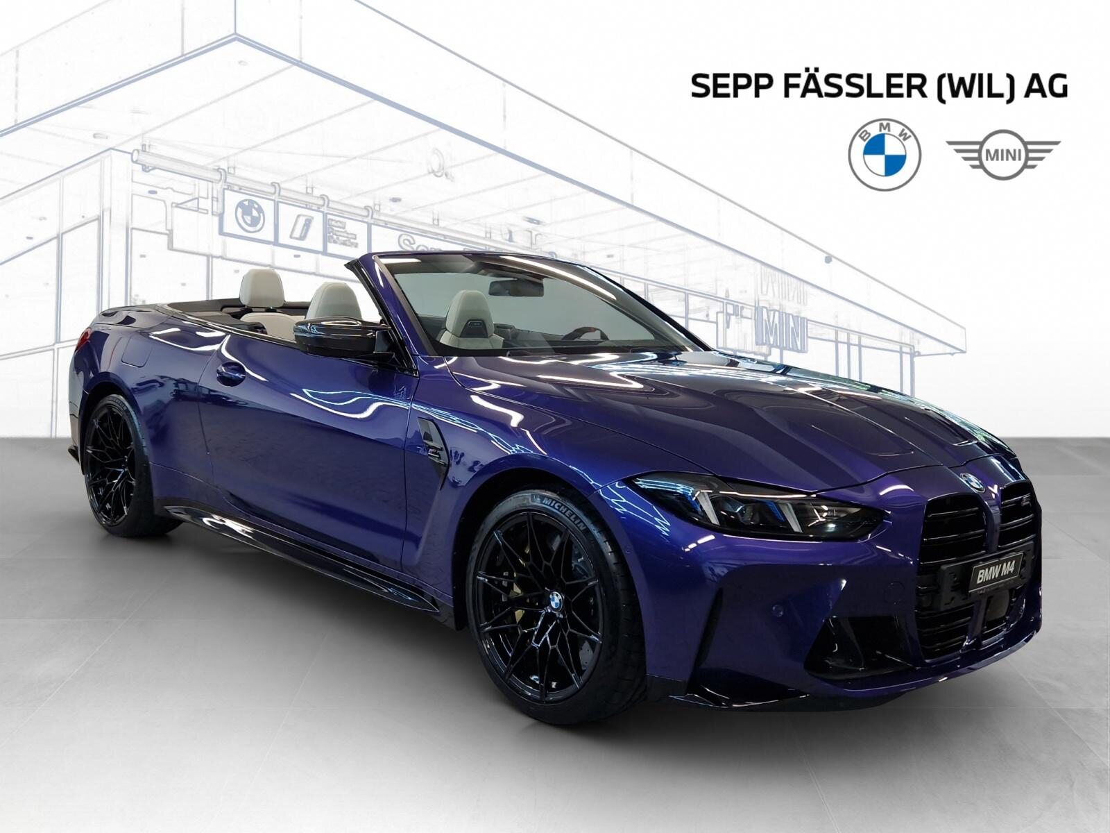 BMW M4 Competition M xDrive Cabrio, Benzin, Neuwagen, Automatik - 7