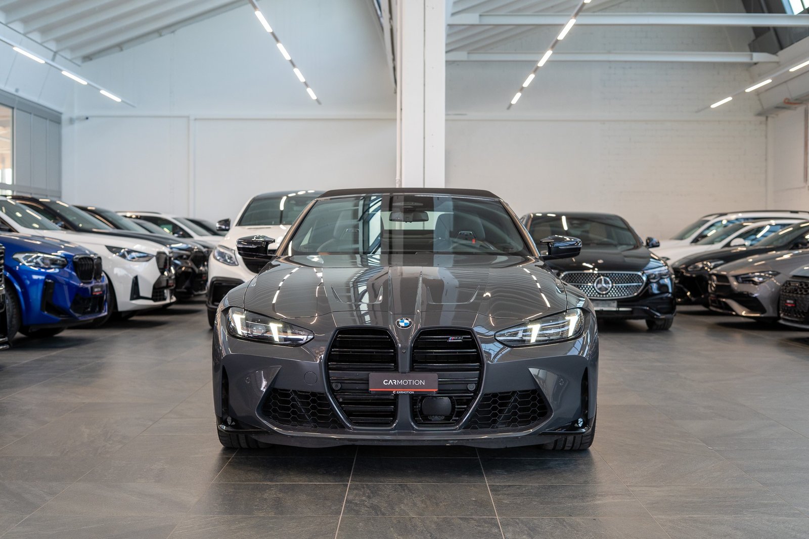 BMW M4 Competition Cabrio LCI / Head-Up Display / Har, Benzin, Occasion / Gebraucht, Automatik - 4