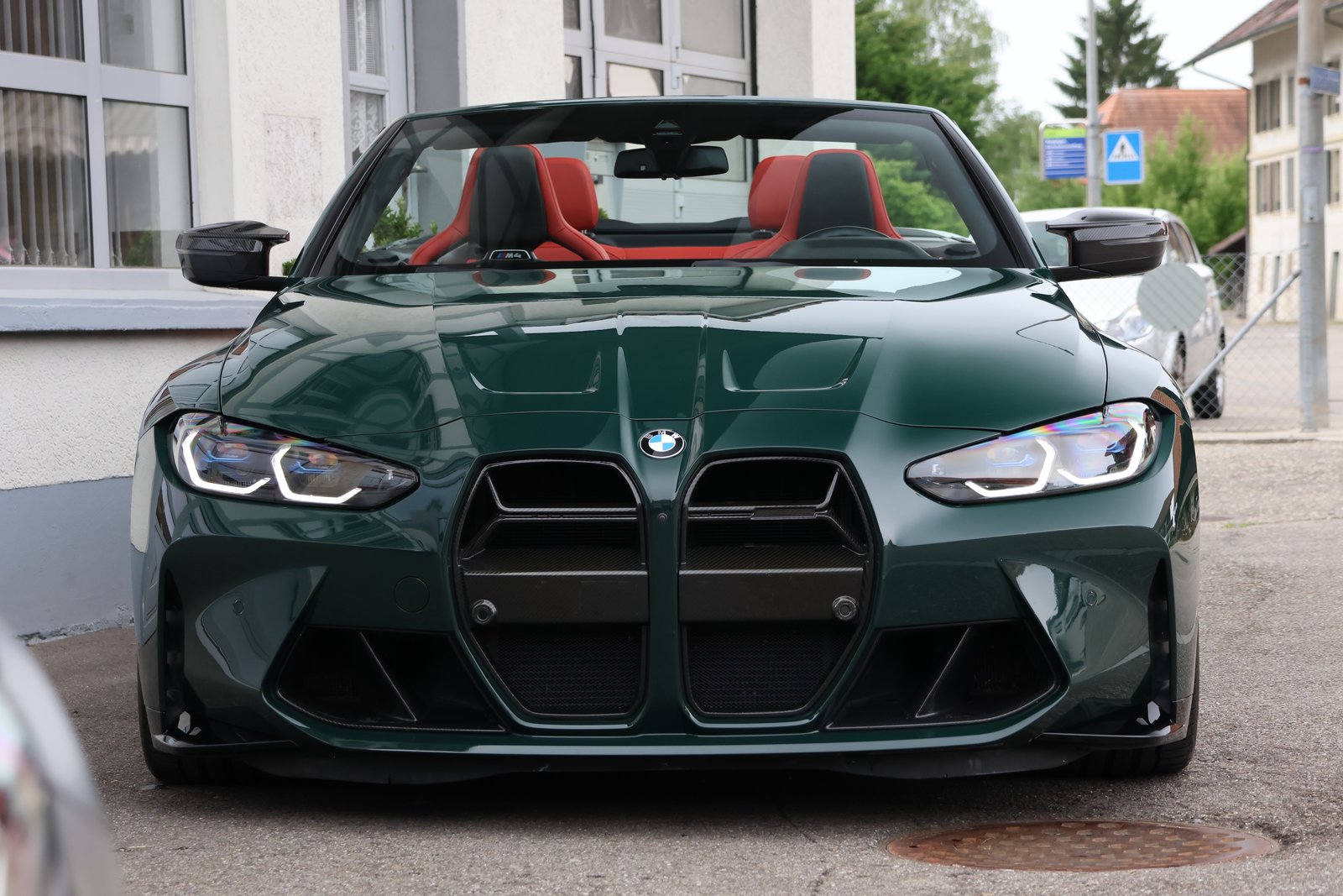 BMW M4 Cabrio Competition M (CH) *BRITISH RACING GREE, Benzina, Occasioni / Usate, Automatico - 2