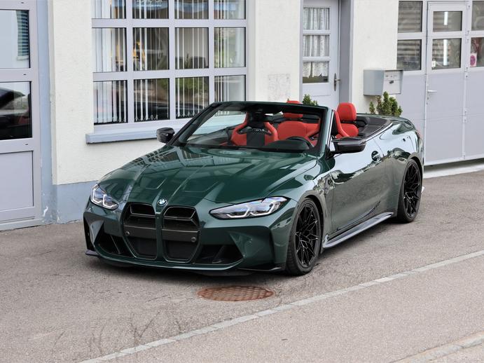 BMW M4 Cabrio Competition M (CH) *BRITISH RACING GREE, Petrol, Second hand / Used, Automatic