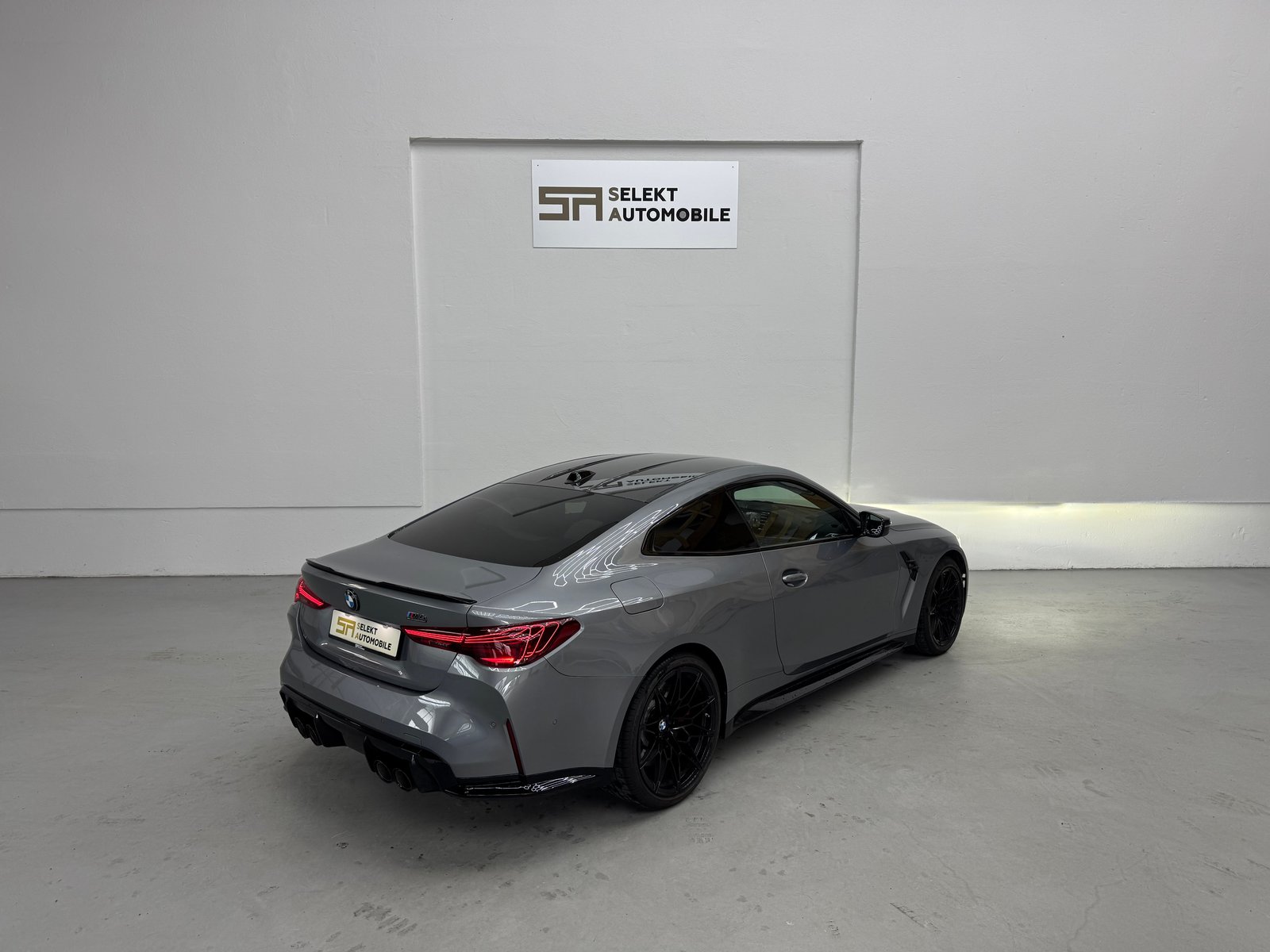 BMW M4 Coupé Competition M Skyscraper Grau Met., Essence, Occasion / Utilisé, Automatique - 6