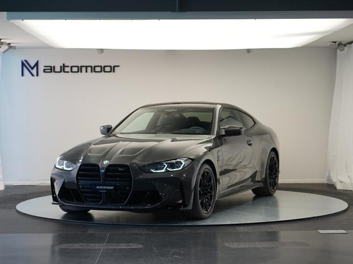BMW M4 Coupé Competition M *CH-Fahrzeug* *Dravitgrau, Petrol, Second hand / Used, Automatic
