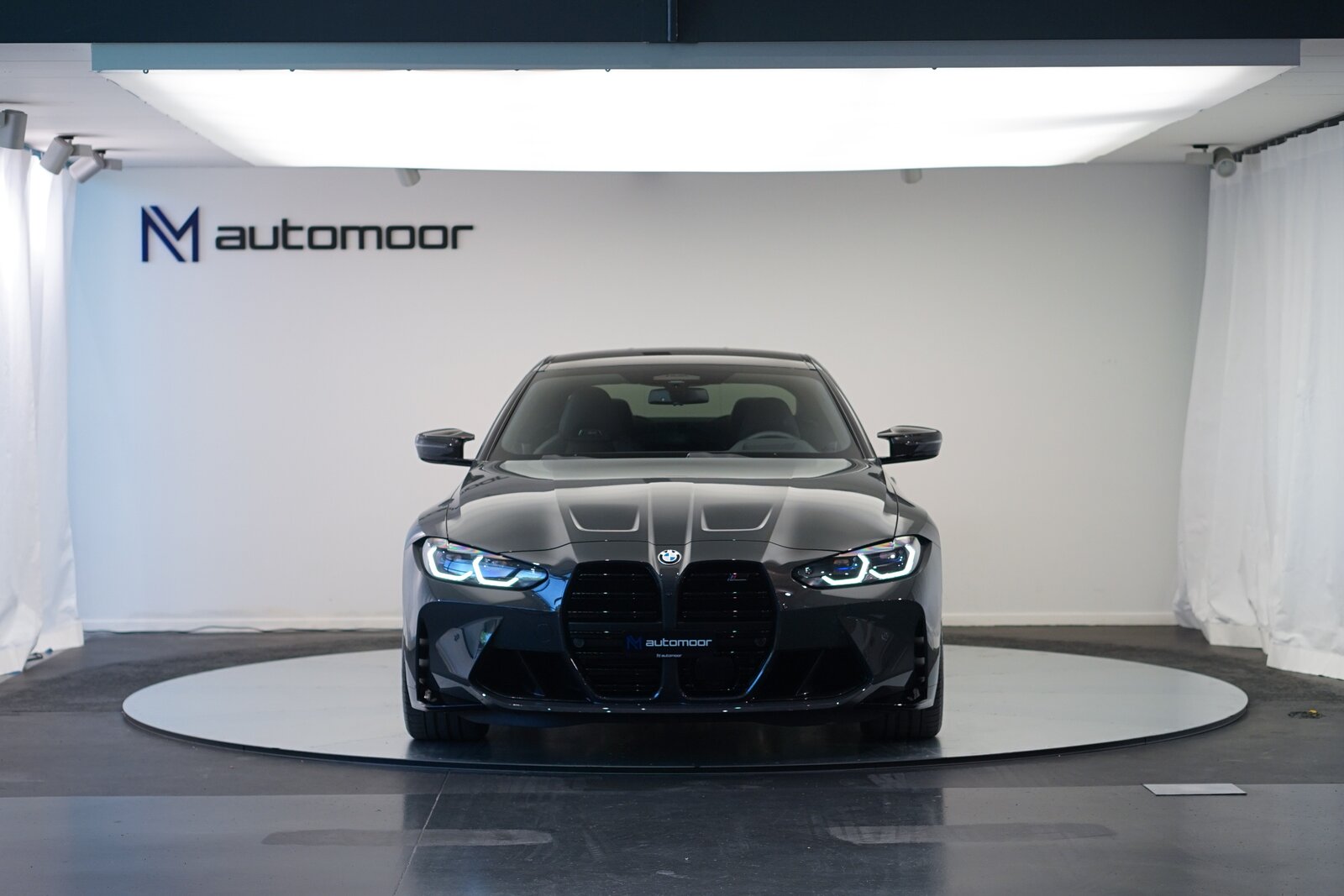 BMW M4 Coupé Competition M *CH-Fahrzeug* *Dravitgrau* *Carbon, Benzin, Occasion / Gebraucht, Automatik - 2