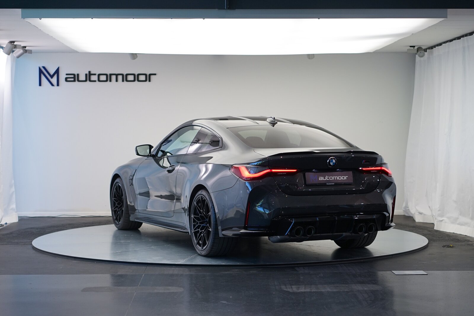 BMW M4 Coupé Competition M *CH-Fahrzeug* *Dravitgrau* *Carbon, Benzin, Occasion / Gebraucht, Automatik - 7