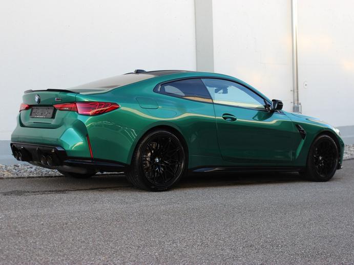 BMW M4 Coupé Competition M *ISLE OF MAN GRÜN METALL, Petrol, Second hand / Used, Automatic