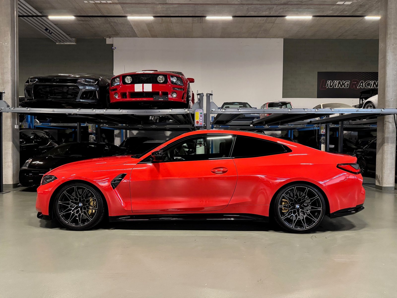 BMW M4 Comp. M *JapanRed+baquets*, Essence, Occasion / Utilisé, Automatique - 2