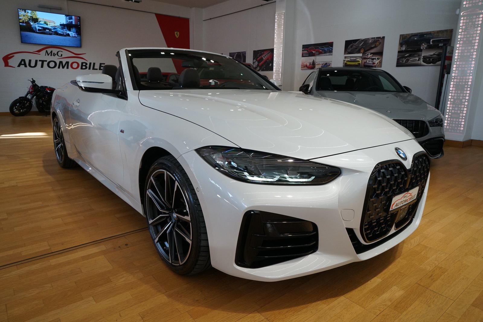 BMW M440i 48V Cabriolet M Sport PRO Steptronic, Hybride Léger Essence/Électricité, Occasion / Utilisé, Automatique - 3