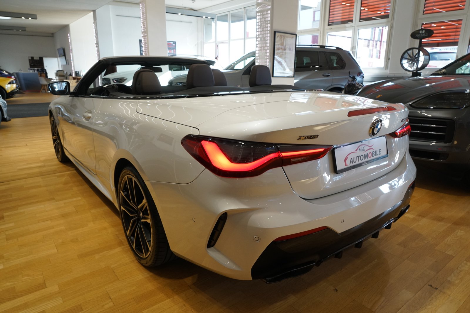 BMW M440i 48V Cabriolet M Sport PRO Steptronic, Hybride Léger Essence/Électricité, Occasion / Utilisé, Automatique - 4