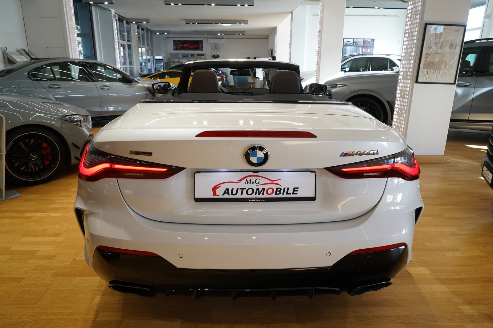 BMW M440i 48V Cabriolet M Sport PRO Steptronic, Hybride Léger Essence/Électricité, Occasion / Utilisé, Automatique - 5