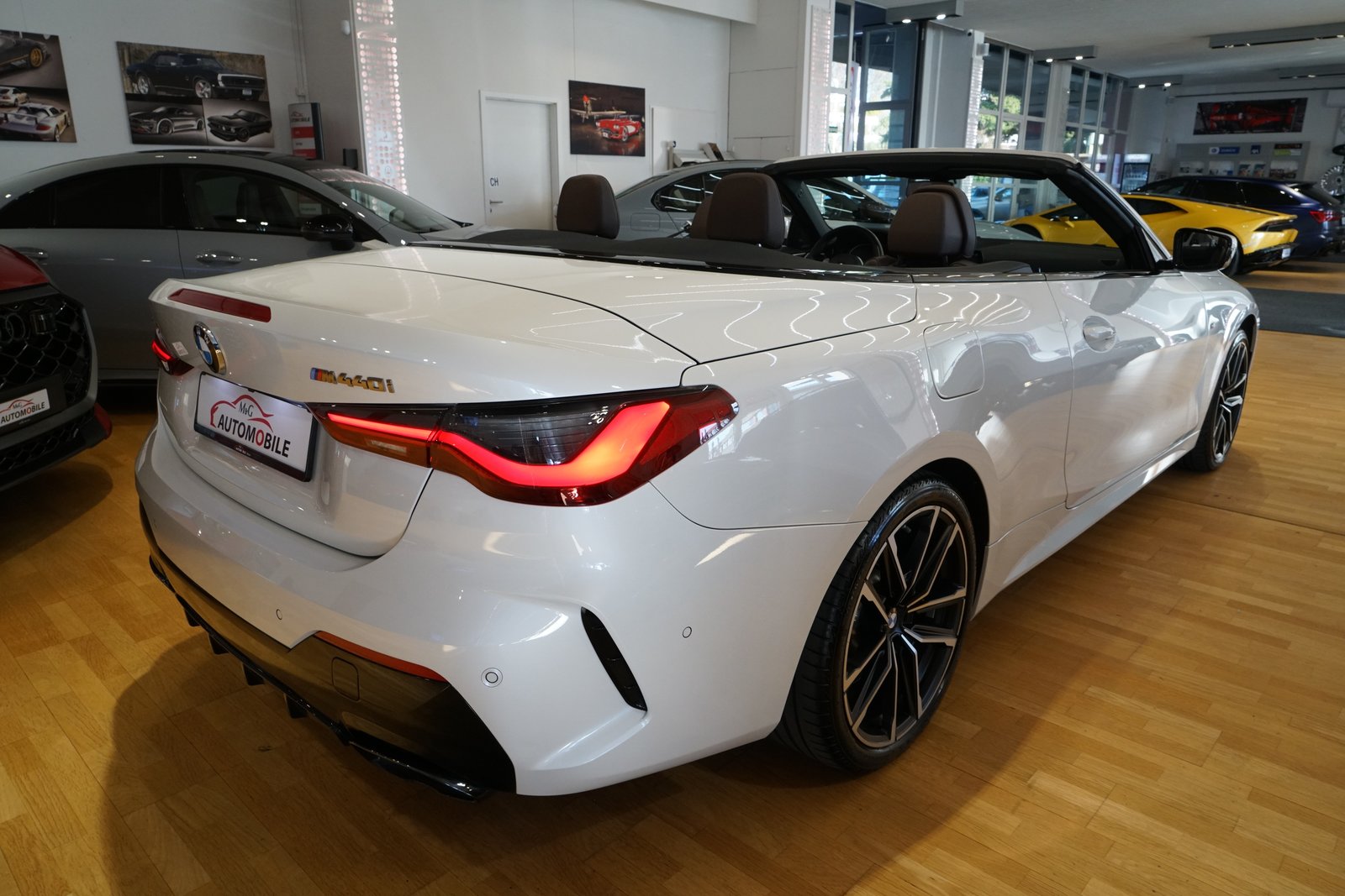 BMW M440i 48V Cabriolet M Sport PRO Steptronic, Hybride Léger Essence/Électricité, Occasion / Utilisé, Automatique - 6