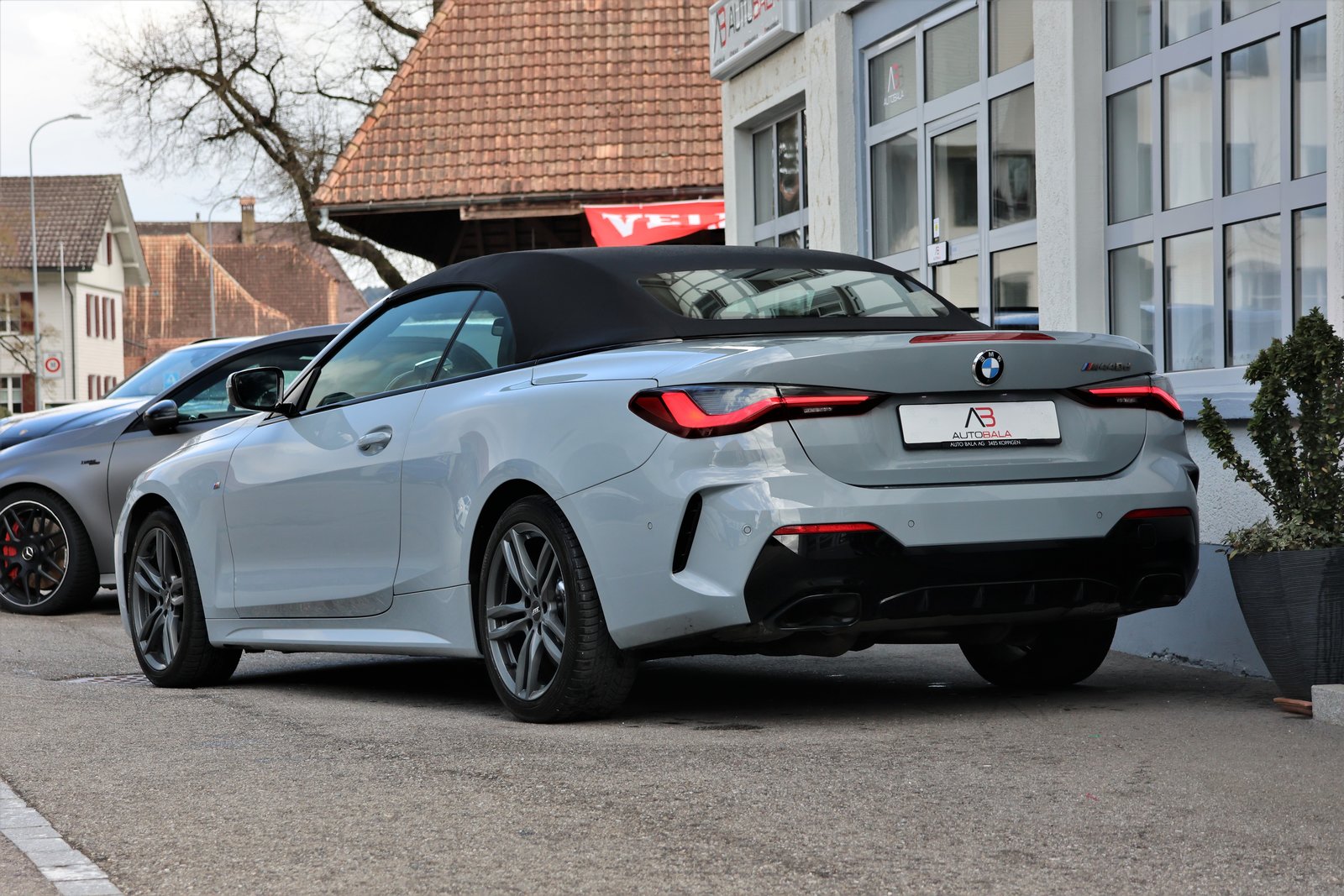 BMW M440d 48V Cabriolet Steptronic, Hybride Léger Diesel/Électricité, Occasion / Utilisé, Automatique - 4