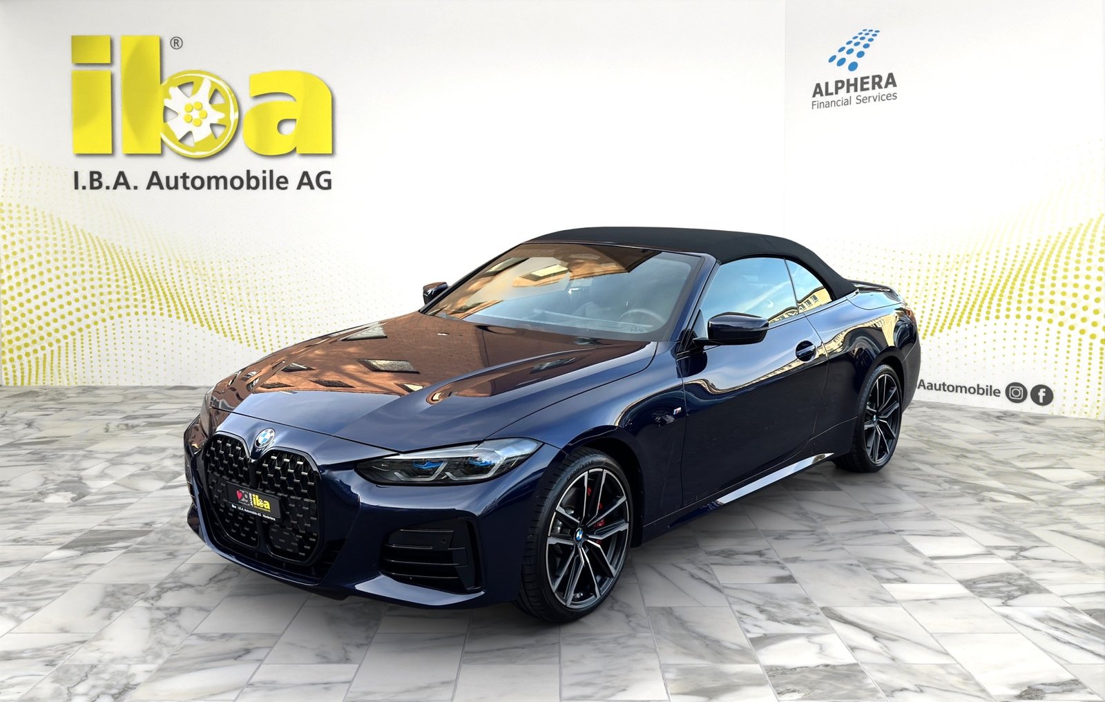 BMW M440i 48V Cabrio INDIVIDUAL 4x4, Mild-Hybrid Petrol/Electric, Second hand / Used, Automatic - 2