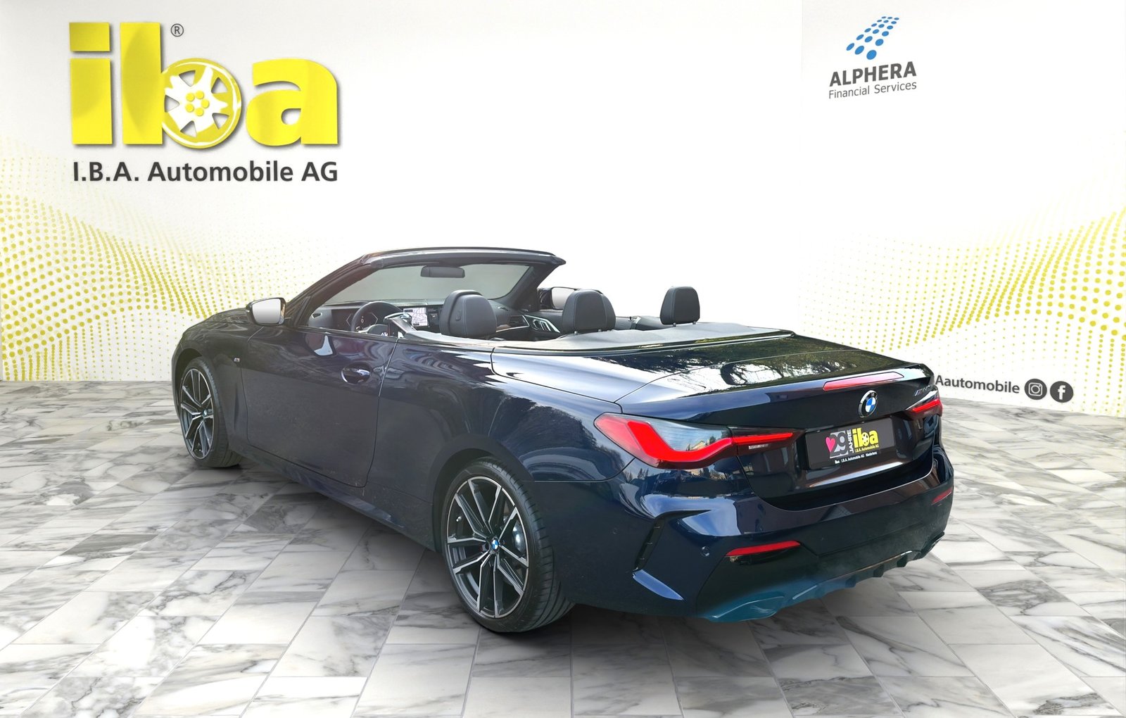 BMW M440i 48V Cabrio INDIVIDUAL 4x4, Mild-Hybrid Petrol/Electric, Second hand / Used, Automatic - 4