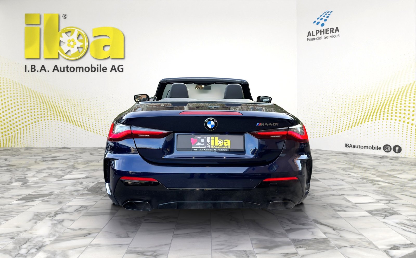 BMW M440i 48V Cabrio INDIVIDUAL 4x4, Mild-Hybrid Petrol/Electric, Second hand / Used, Automatic - 5