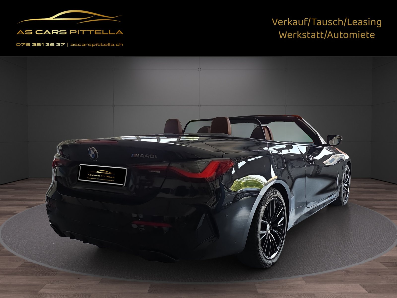 BMW M440i 48V Cabrio MSport PRO Automat 374PS, Mild-Hybrid Petrol/Electric, Second hand / Used, Automatic - 4