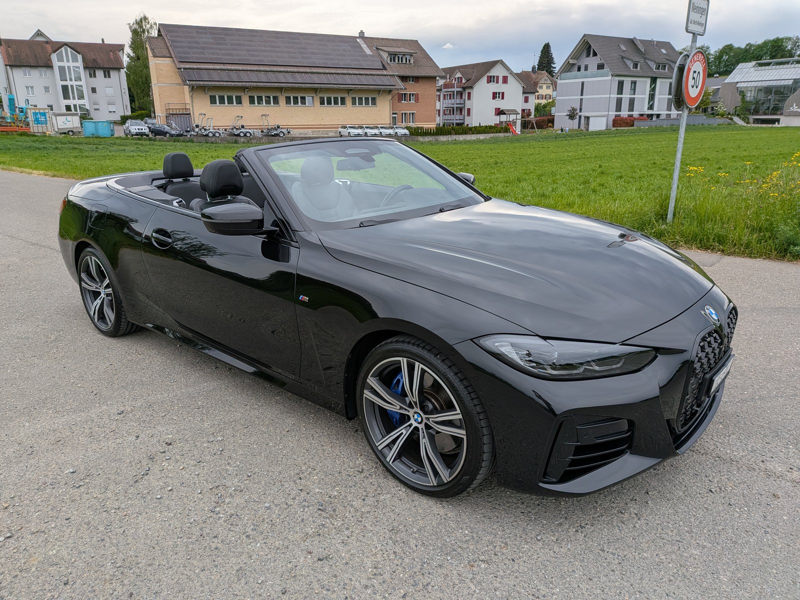 BMW M440i 48V Cabriolet Steptronic, Hybride Léger Essence/Électricité, Occasion / Utilisé, Automatique - 2