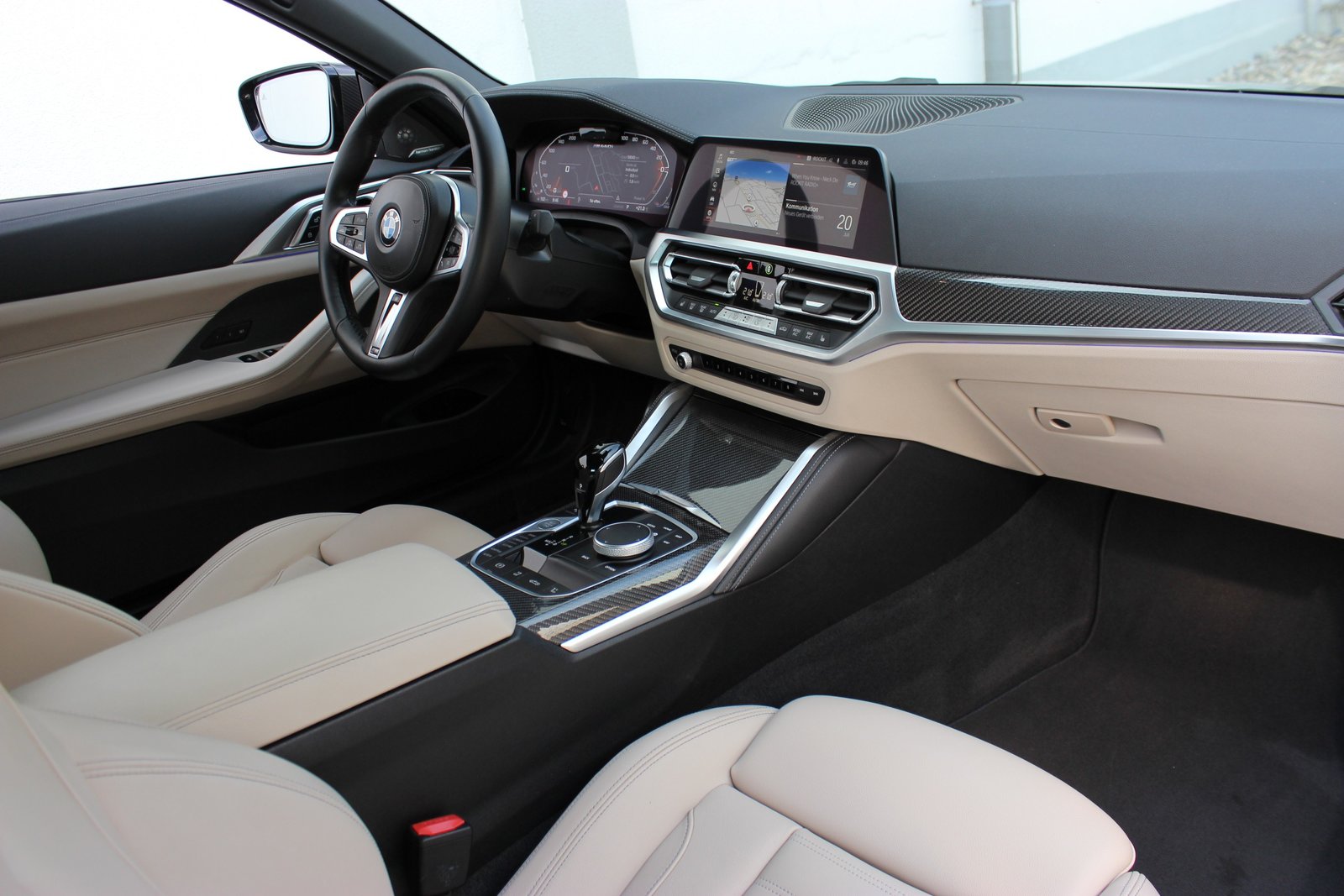BMW M440i 48V M Sport Pro Cabriolet TANSANITBLAU *M C, Mild-Hybrid Benzin/Elektro, Occasion / Gebraucht, Automatik - 2