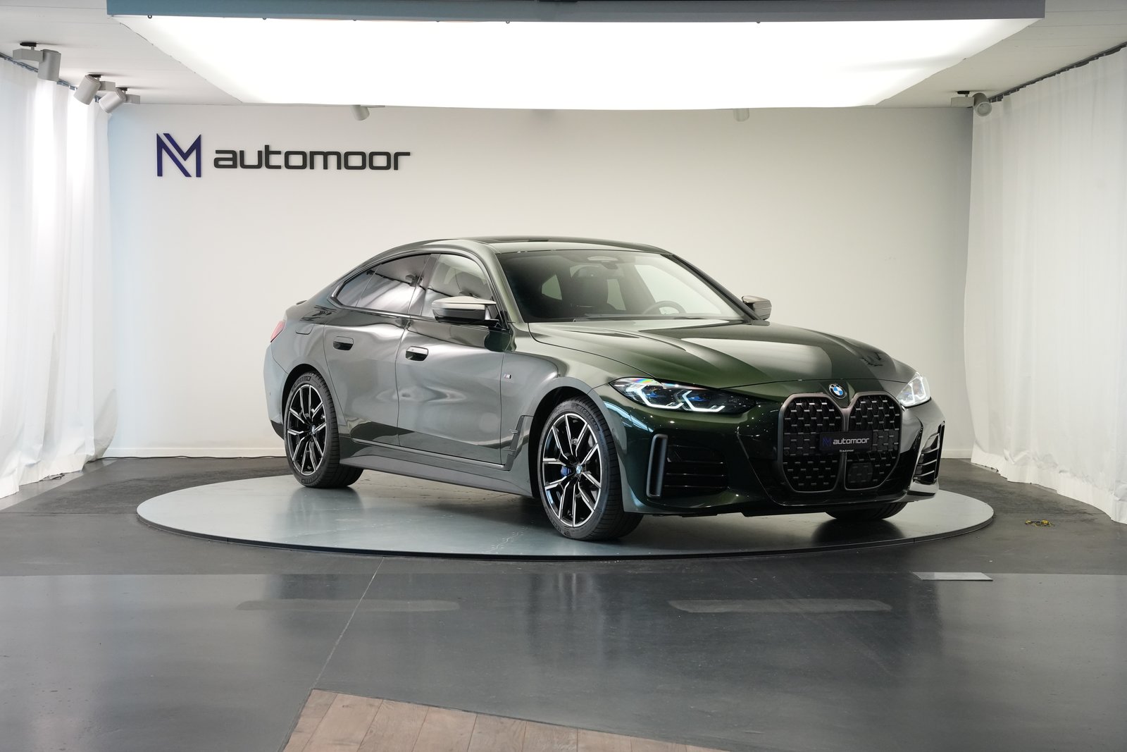 BMW M440i 48V Gran Coupé Steptronic *Sanremo grün*, Hybride Léger Essence/Électricité, Occasion / Utilisé, Automatique - 3